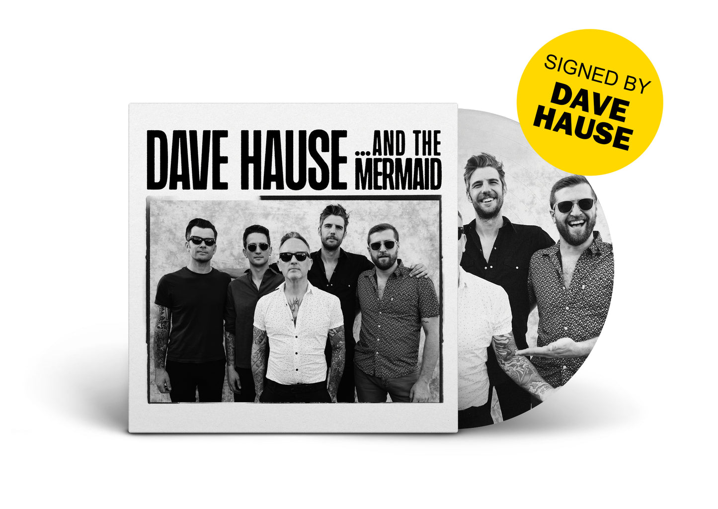 DAVE HAUSE / … And The Mermaid (Picture Disc) LIMITED (Signed by DAVE HAUSE)! PRE-ORDER