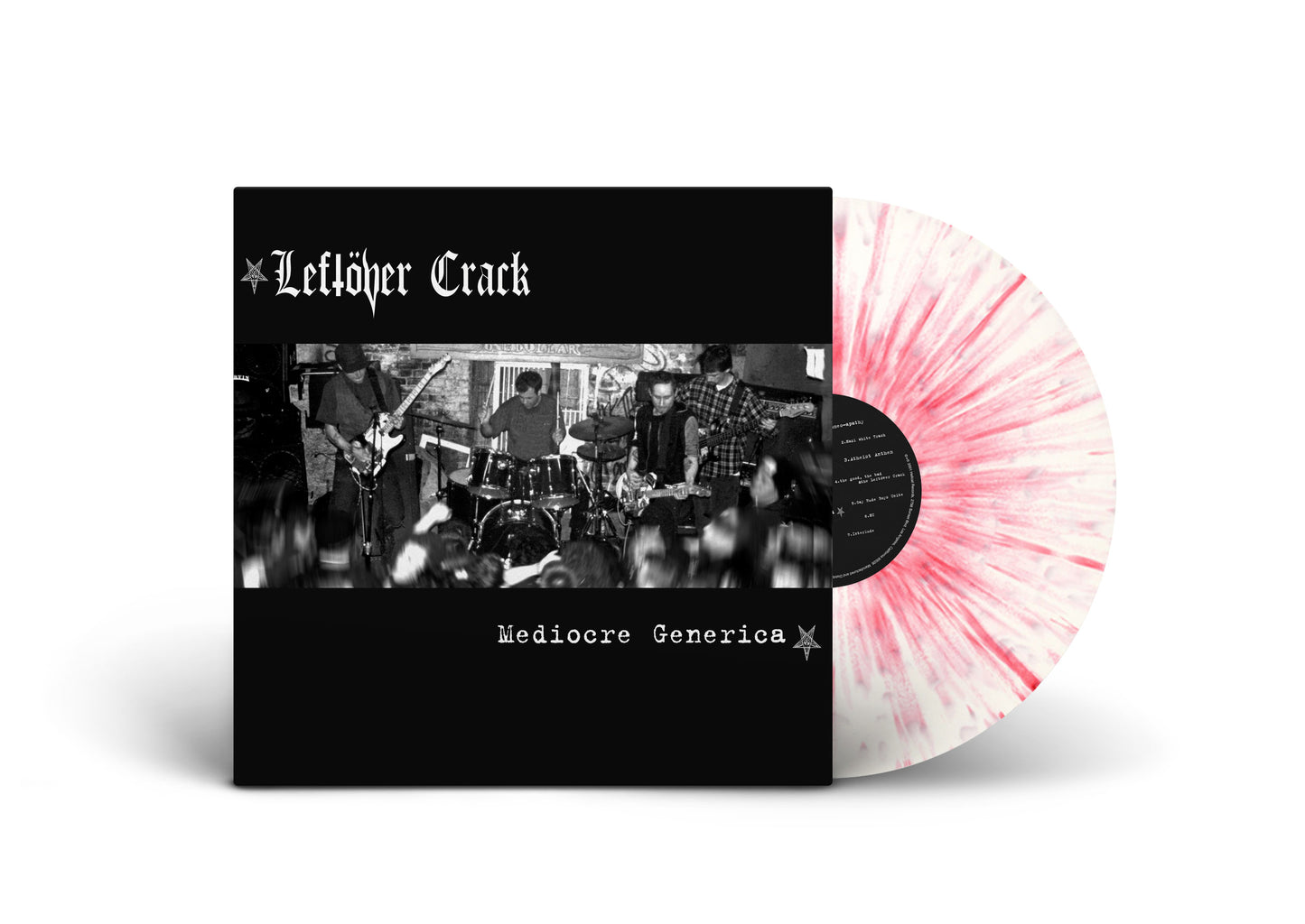 LEFTOVER CRACK / Mediocre Generica "25-Year Anniversary" PRE-ORDER
