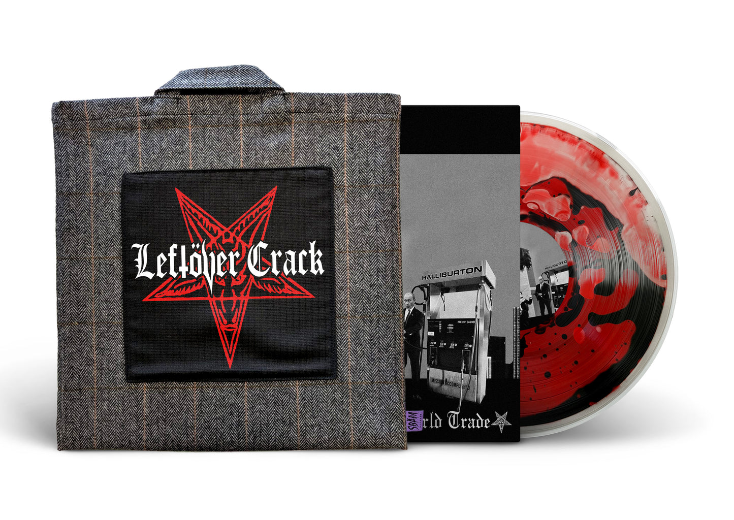 LEFTOVER CRACK / Fuck World Trade (Refined & Filled) LIMITED (Blood Version + Bag)