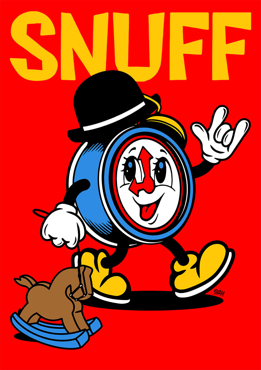 SNUFF "Alarm Clock" Poster