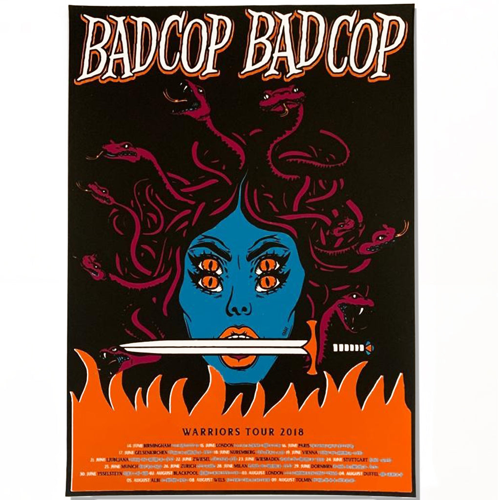 BAD COP BAD COP "Warriors" Silkscreen