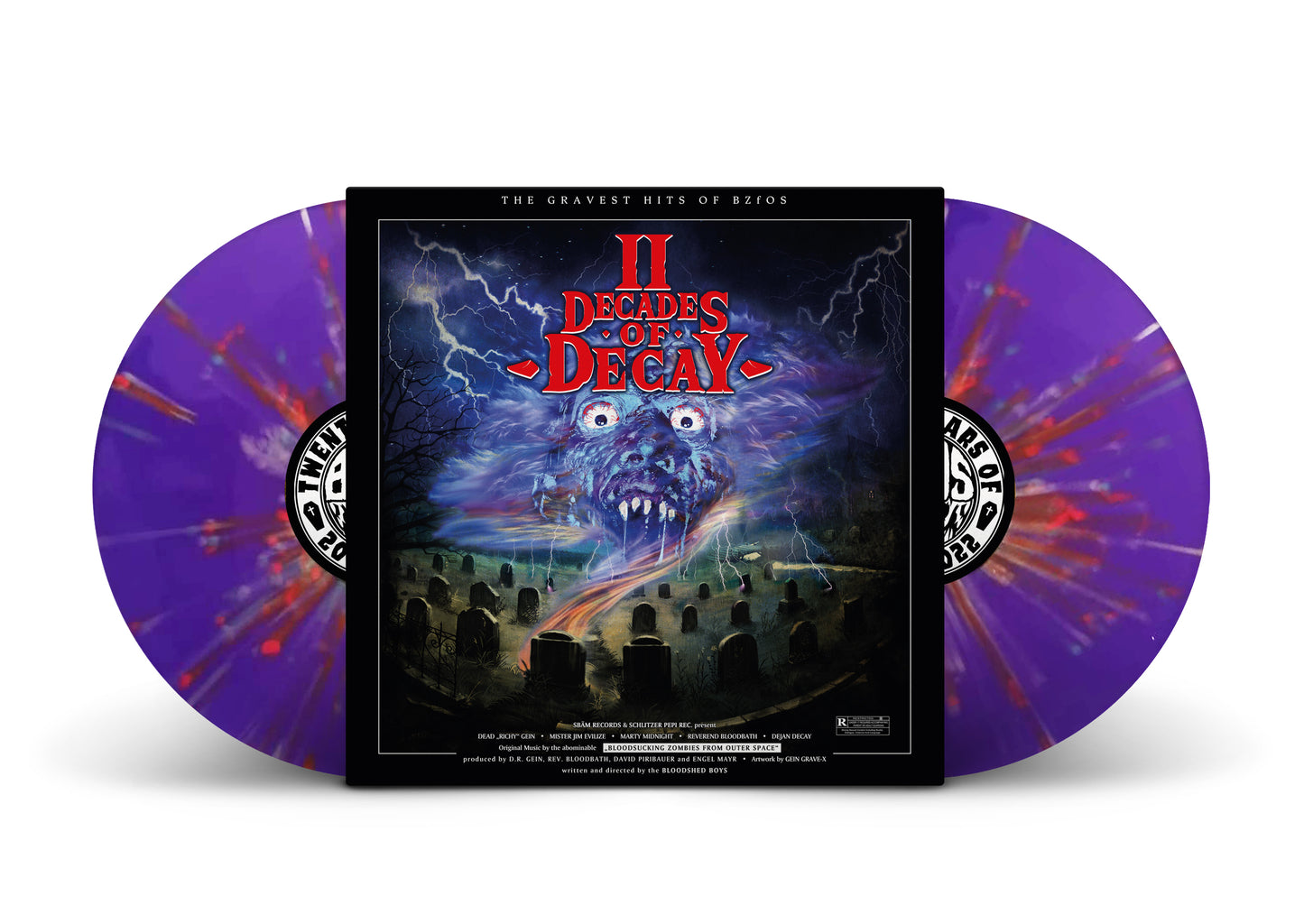 BLOODSUCKING ZOMBIES FROM OUTER SPACE / Two Decades Of Decay (Double LP)