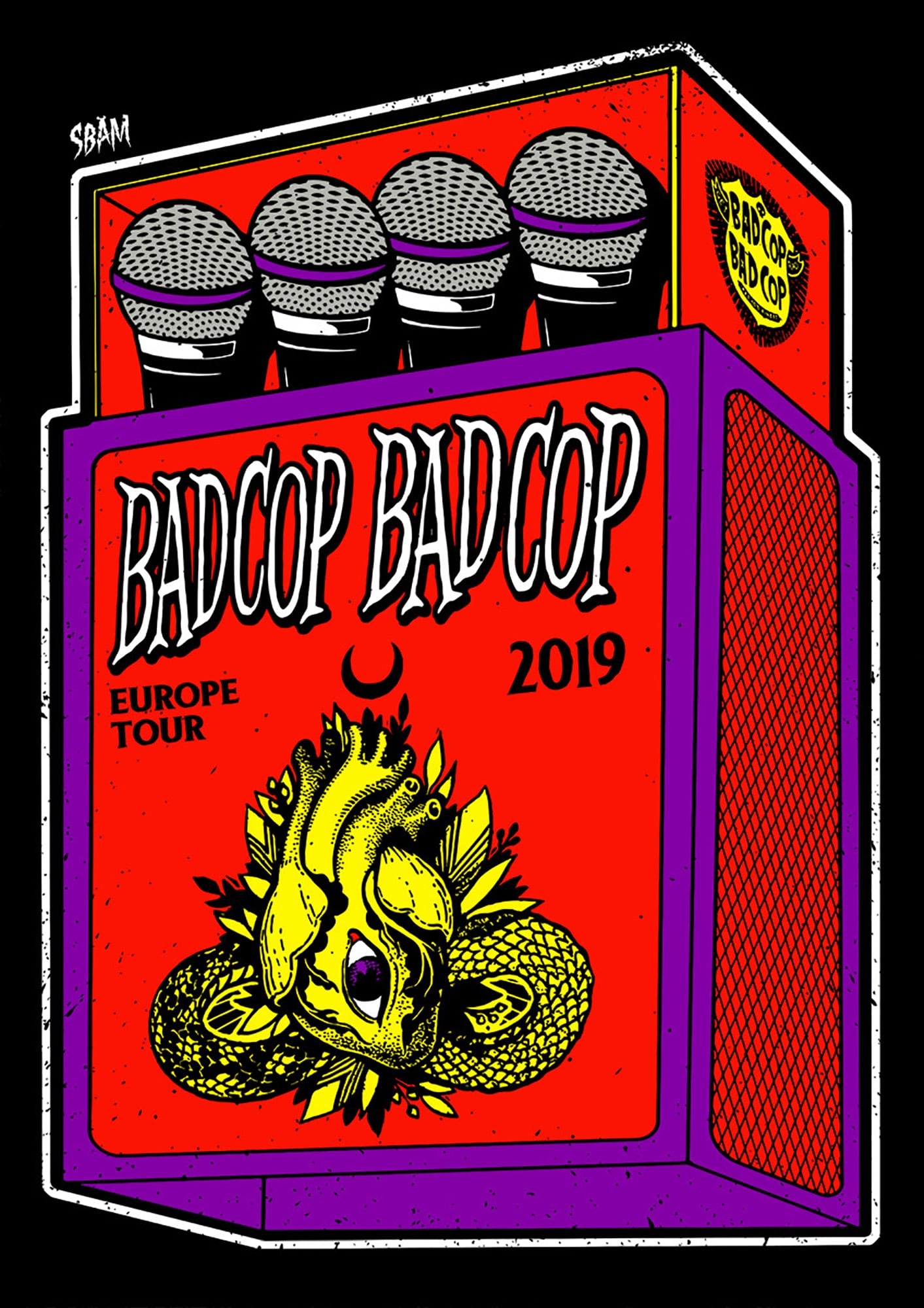 BAD COP BAD COP "Matchbox" Poster