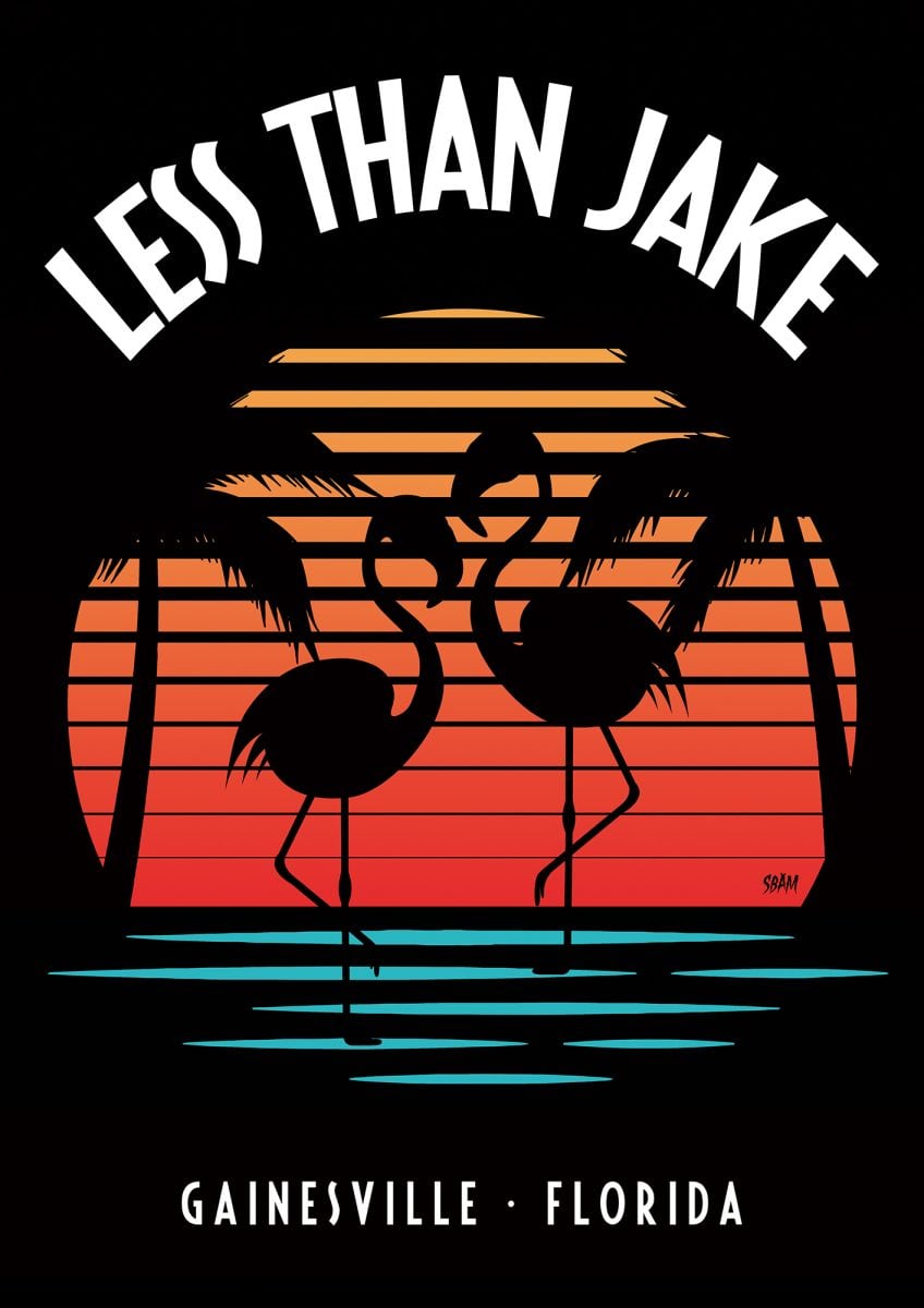 LESS THAN JAKE "Florida Sunset" Poster