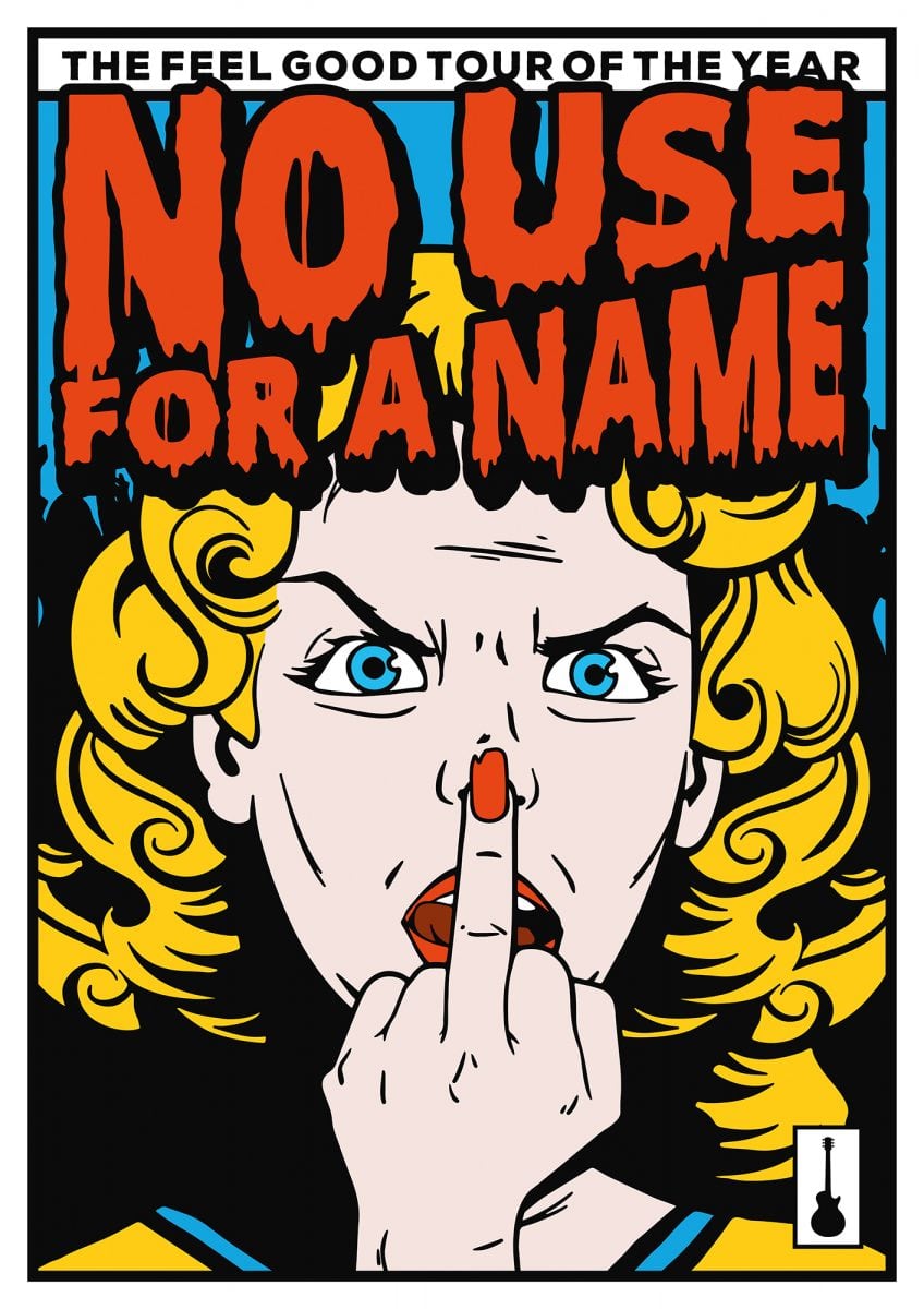 NO USE FOR A NAME "Fuck You" Poster