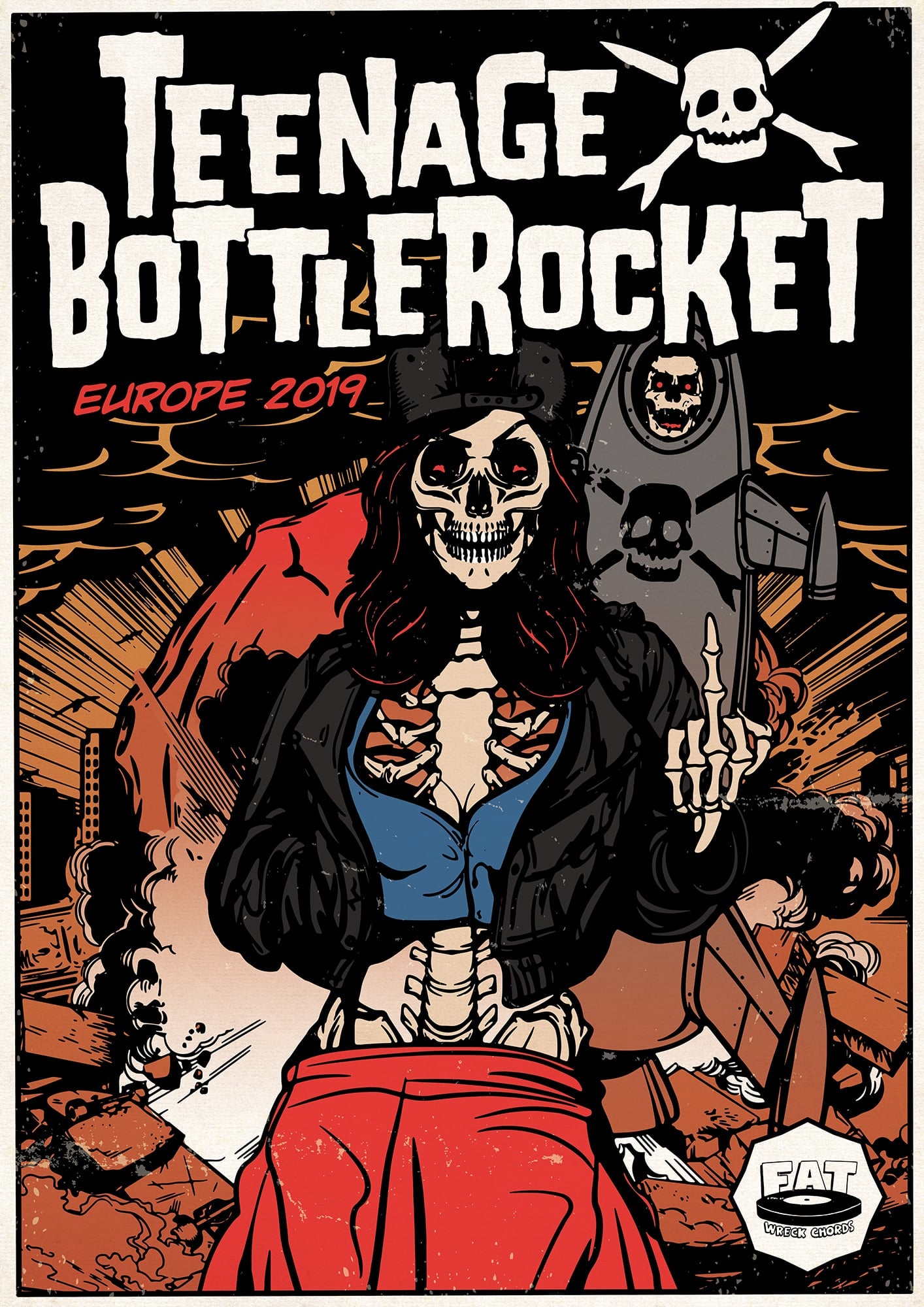 TEENAGE BOTTLEROCKET "2019" Poster