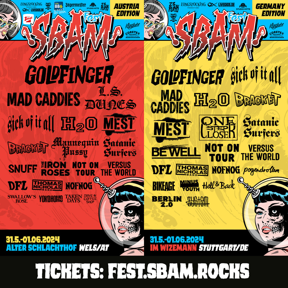 SBAM Fest 2024 FULL LINEUP!