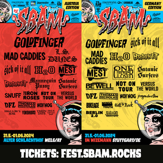 SBAM Fest 2024 FULL LINEUP!