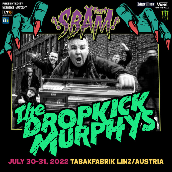 DROPKICK MURPHYS are headlining SBÄM Fest 4!