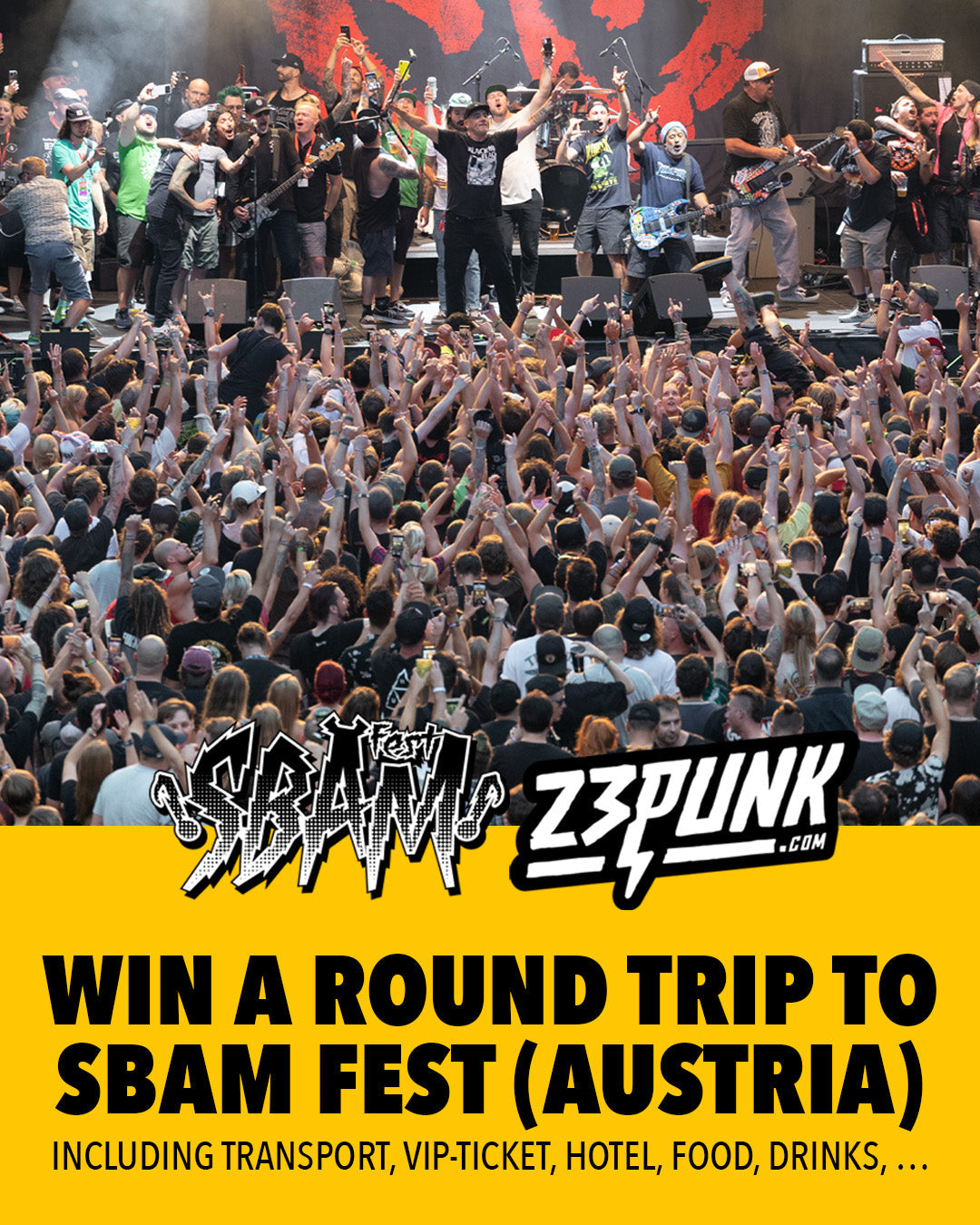 WIN A FULLY PAID TRIP TO SBAM FEST!