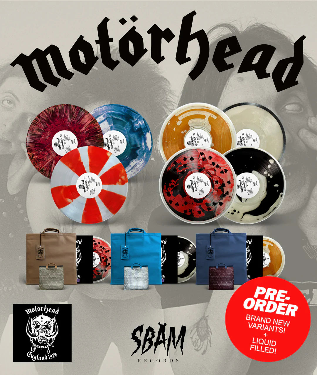 MOTÖRHEAD "England 1978" (Re-Mastered)