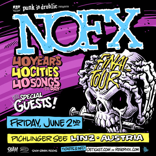 NOFX is playing LINZ!!!