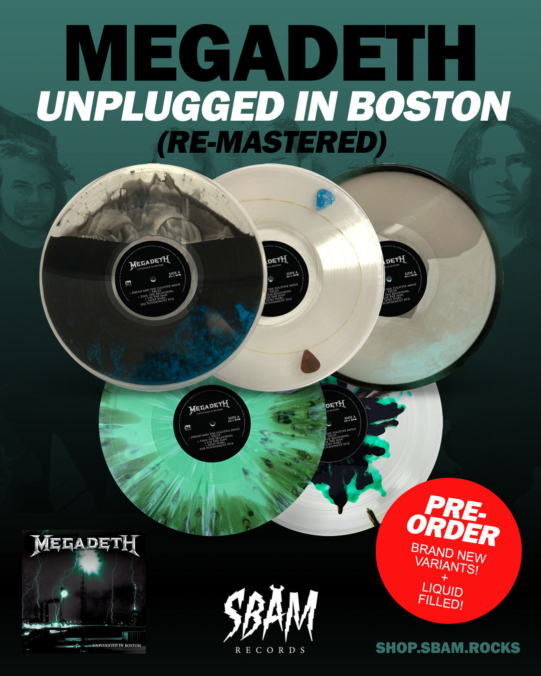 MEGADETH "Unplugged In Boston" (Re-Mastered)