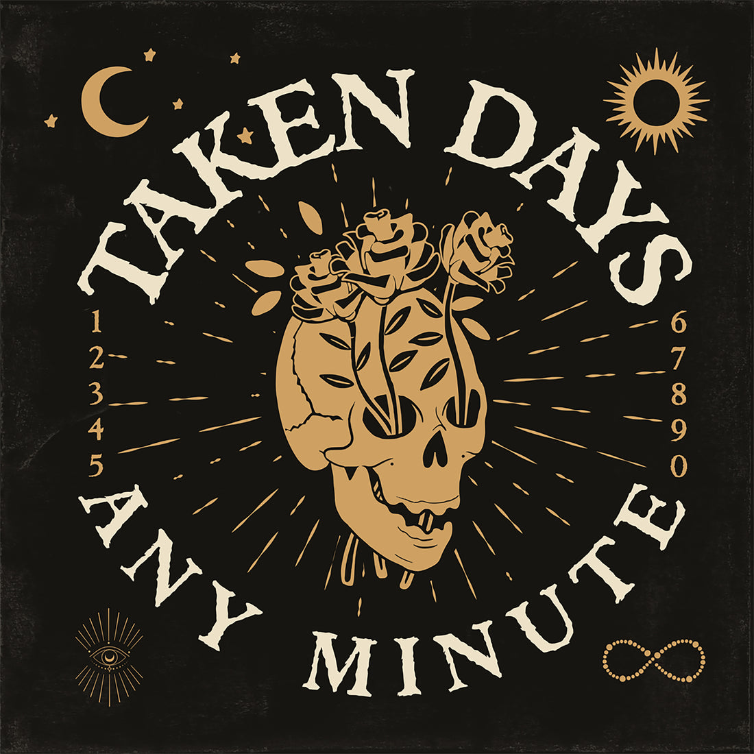 TAKEN DAYS "Any Minute" out on vinyl!