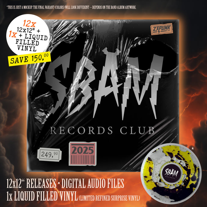 SBAM RECORDS CLUB 2025!