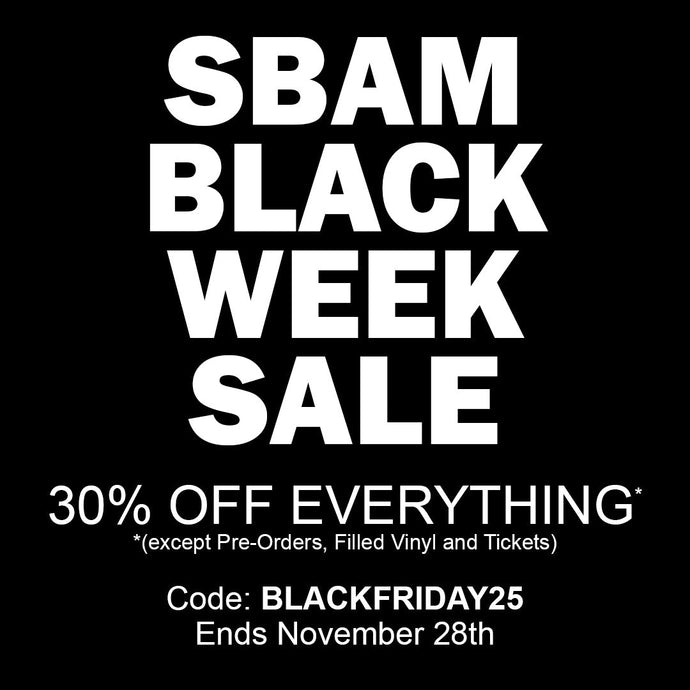 SBAM BLACK WEEK SALE
