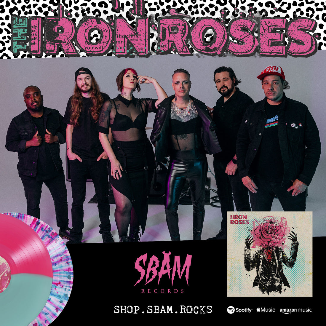 THE IRON ROSES sign to SBAM Records!