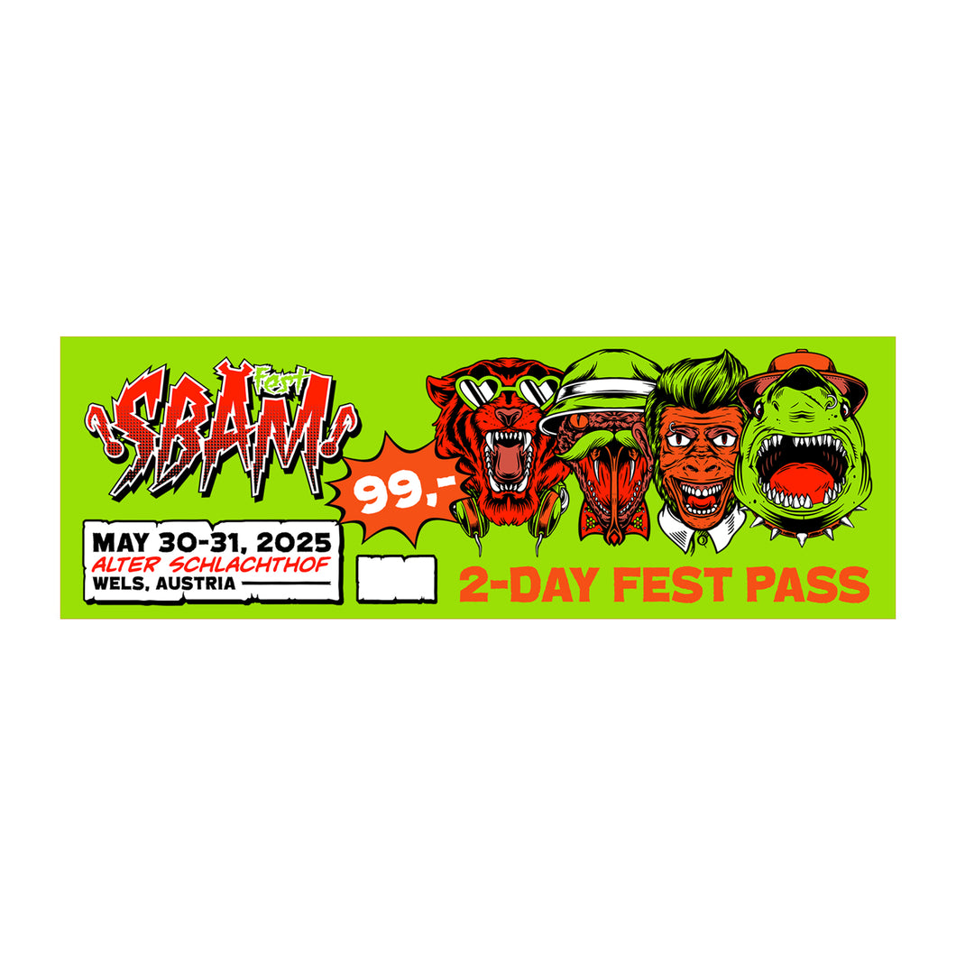 SBAM Fest 7 / 2-Day Fest Pass / Digital-Ticket