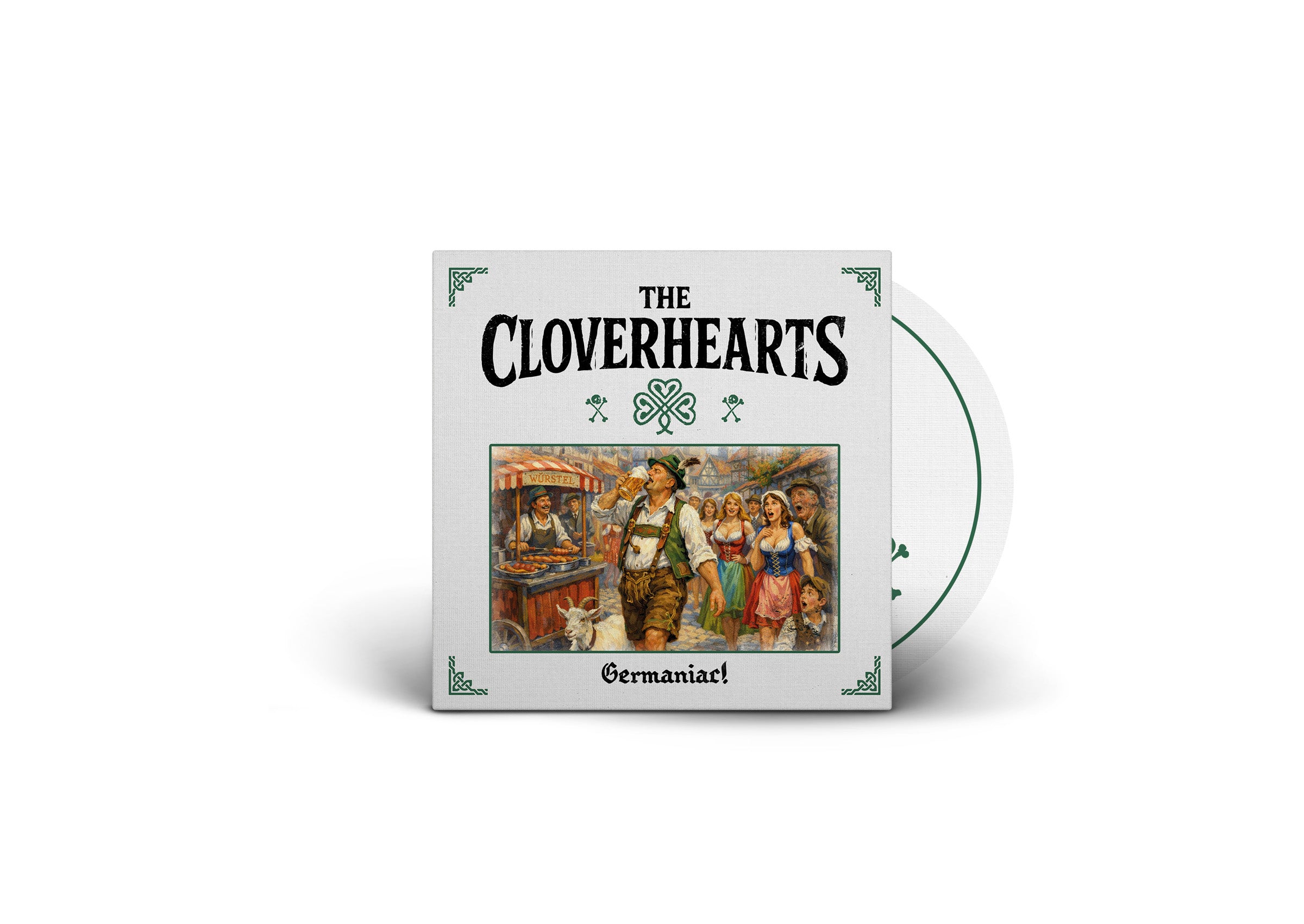 The Cloverhearts / Germaniac! CD – SBAM Records Shop