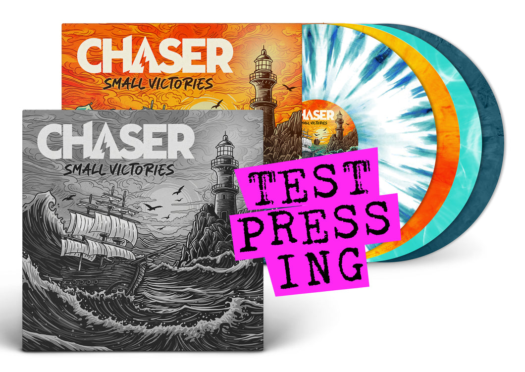 CHASER / Small Victories PRE-ORDER (Test Pressing Bundle)