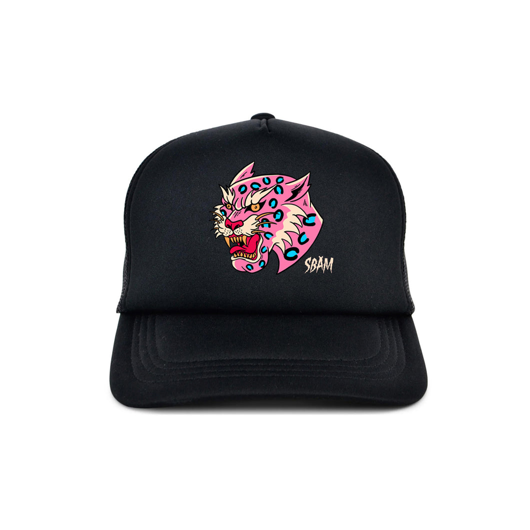 SBAM / Trucker Cap Black Leo