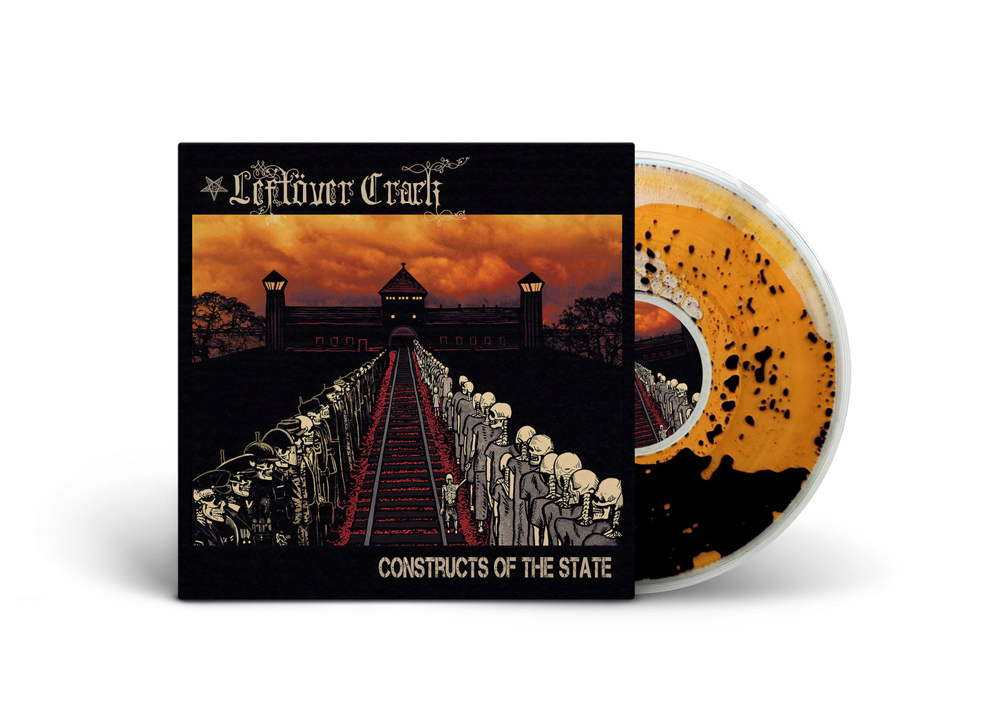 LEFTOVER CRACK / Constructs Of The State (Refined & Filled) LIMITED (Doom Version)!