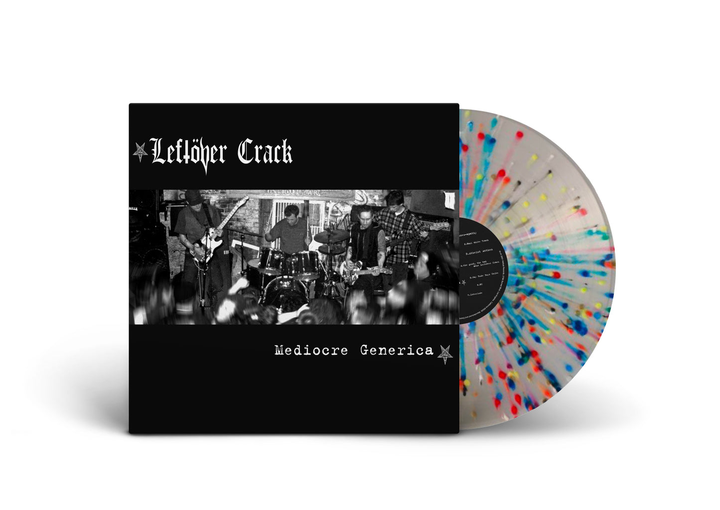 LEFTOVER CRACK / Mediocre Generica "25-Year Anniversary" PRE-ORDER