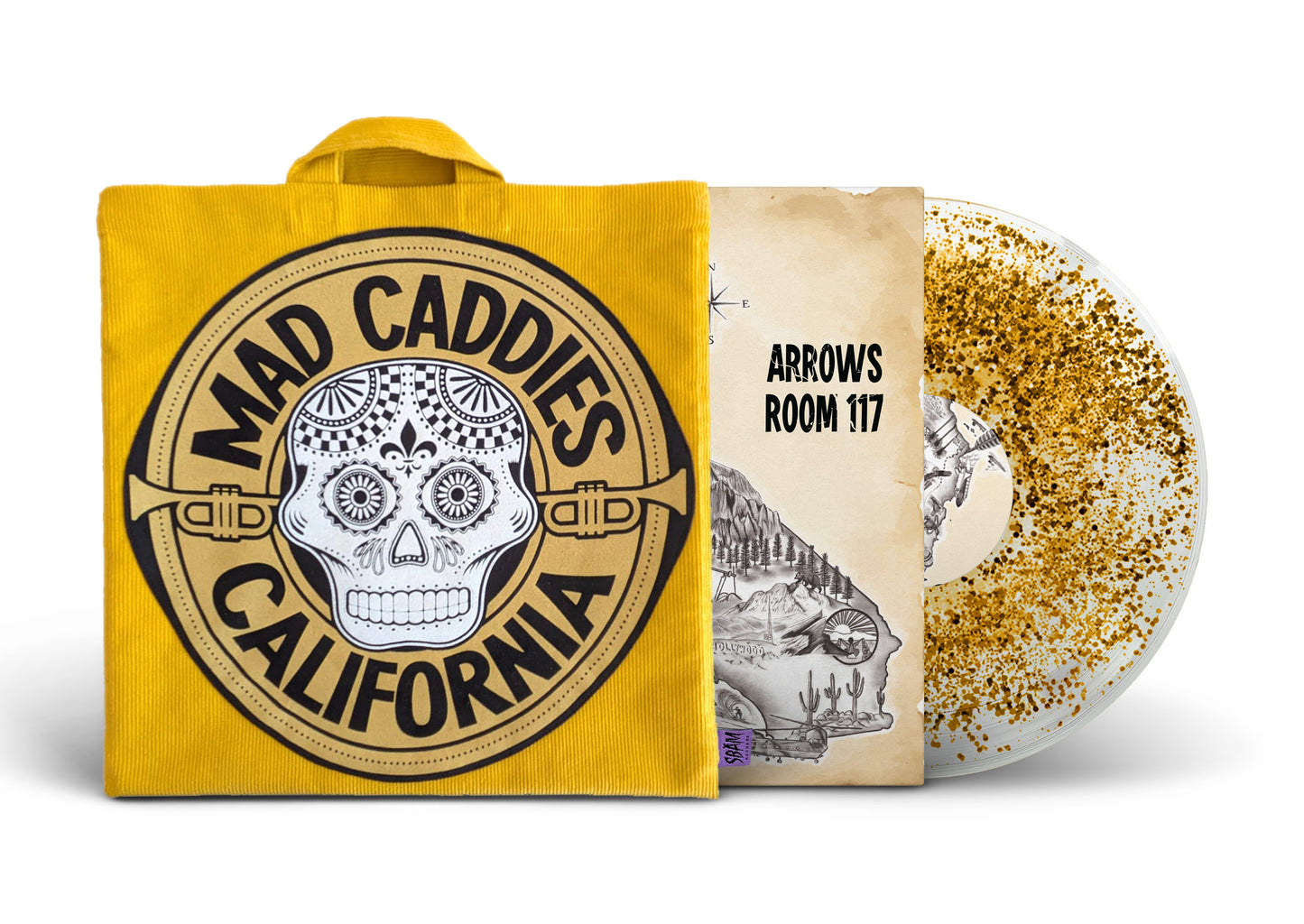MAD CADDIES / Arrows Room 117 (Gold Dust / Anniversary Edition) (Refined & Filled) LIMITED! (Corduroy Bag)