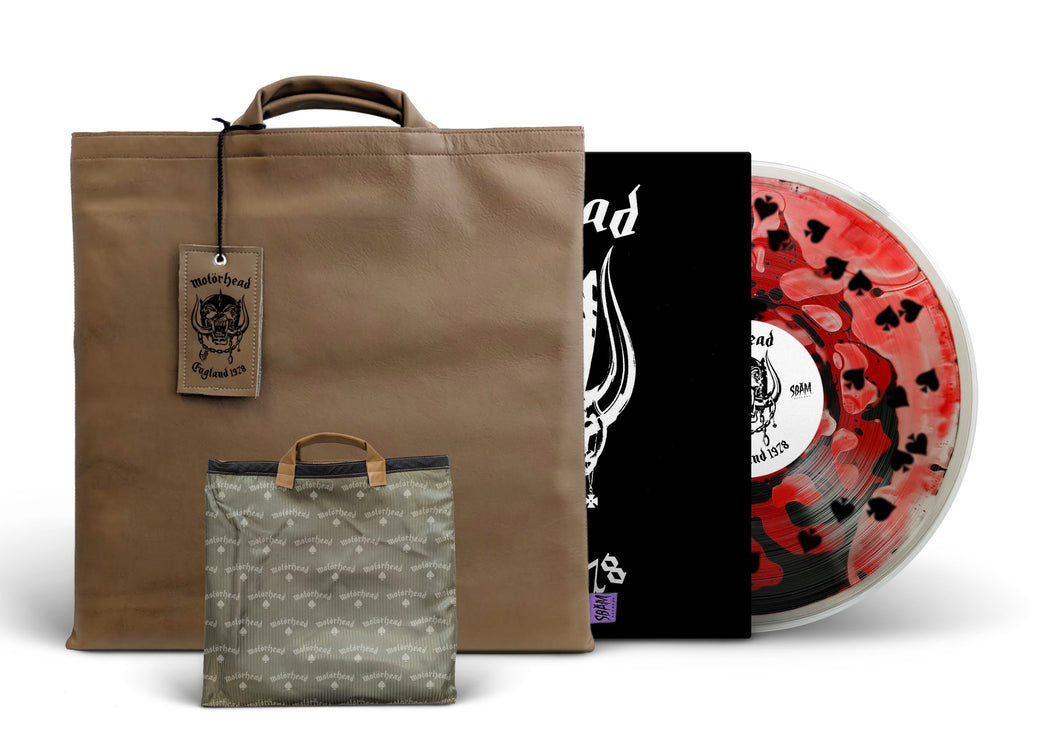 MOTÖRHEAD / England 1978 (Re-Mastered) (Refined & Filled) LIMITED (Blood & Spades Version + Bag)! PRE-ORDER