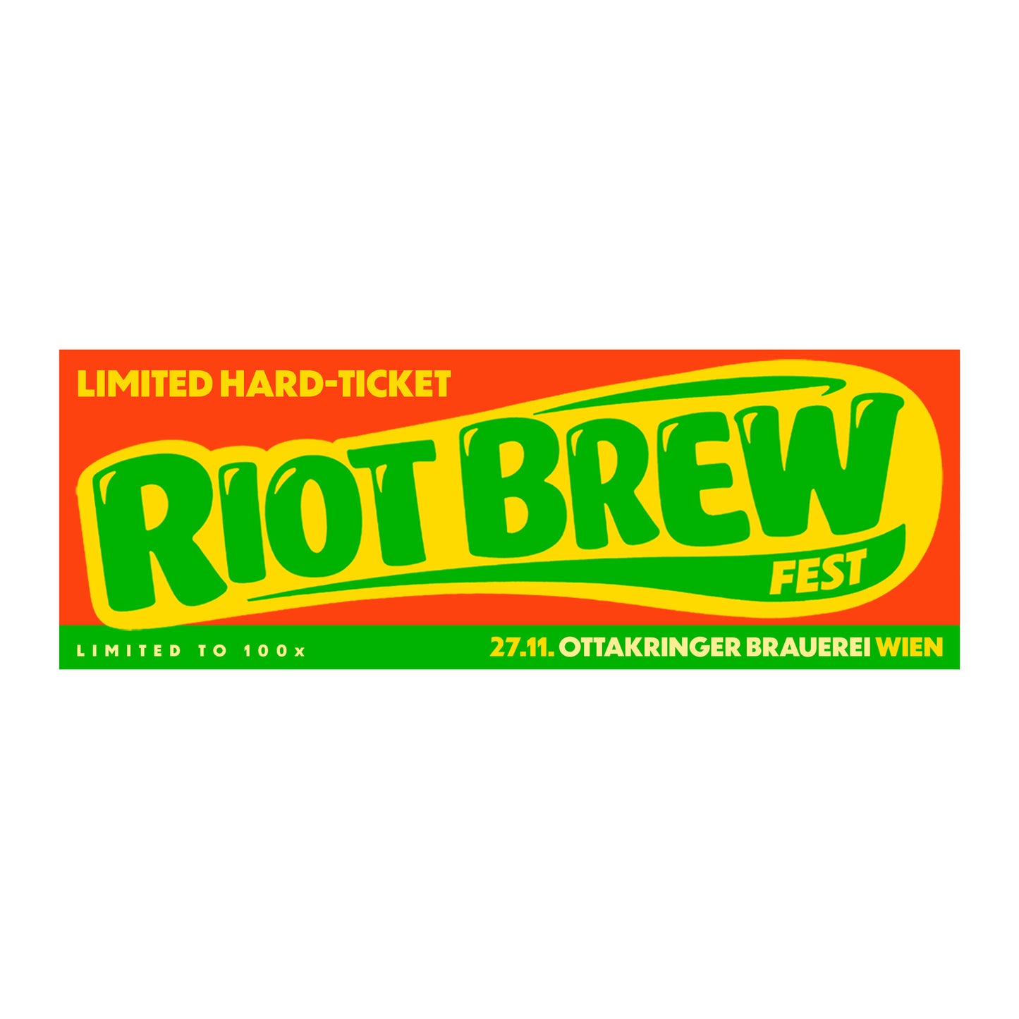 Riot & Brew Fest / Ticket