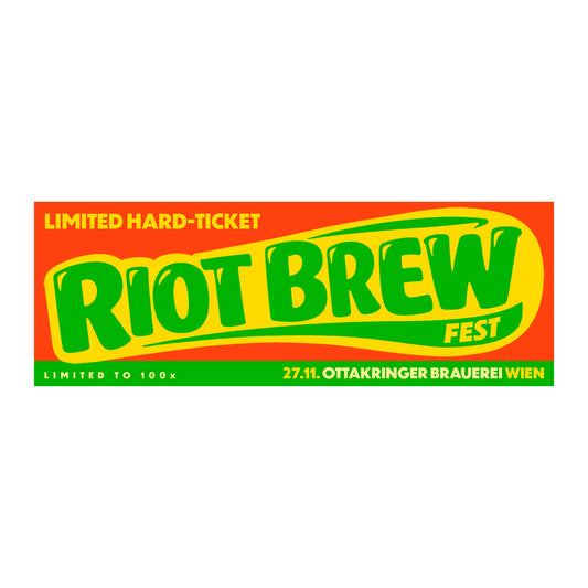 Riot & Brew Fest / Ticket