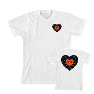 SBAM / Heart Shirt white