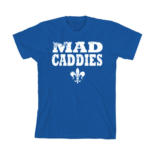 MAD CADDIES / T-Shirt Logo Blue