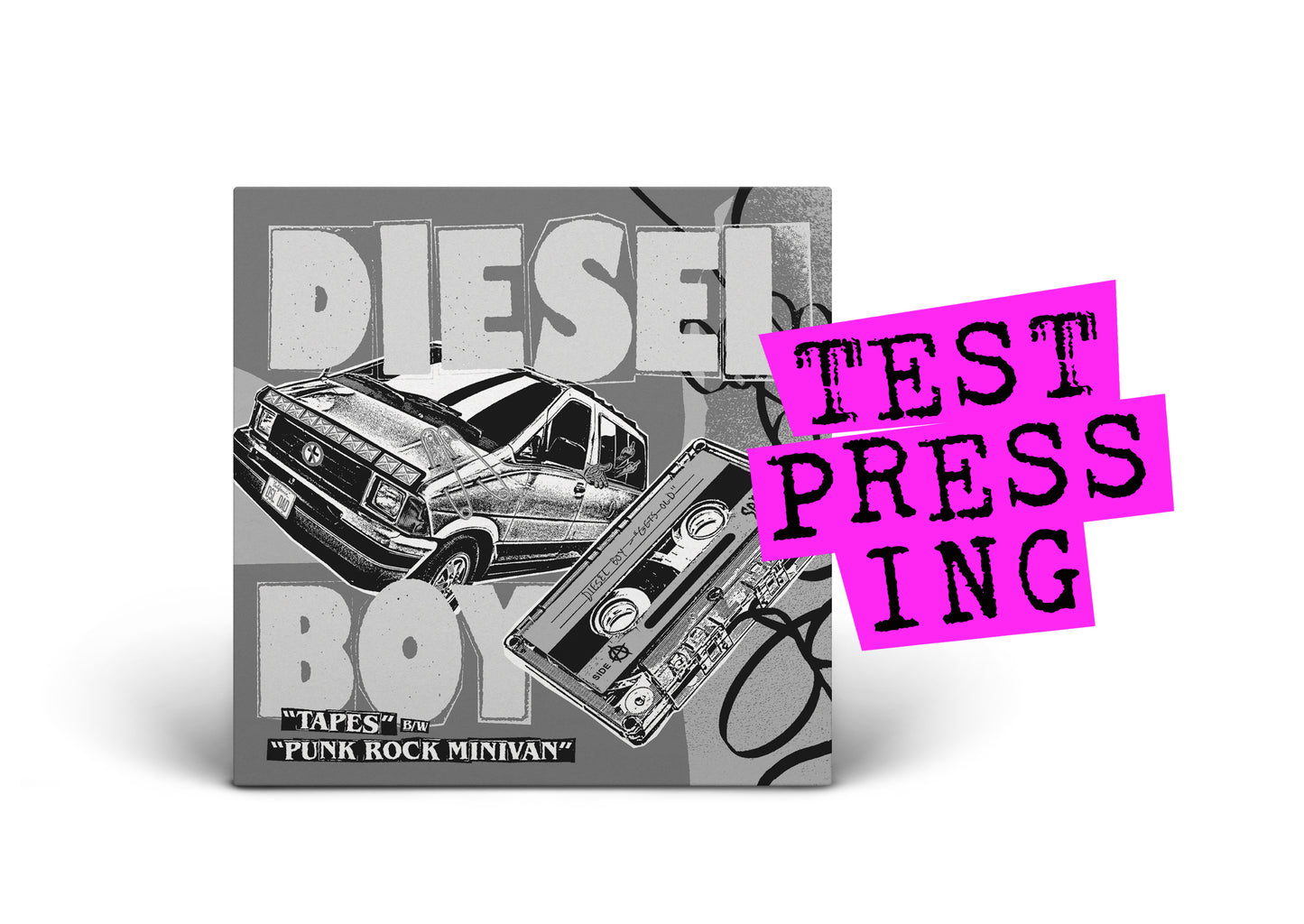 DIESEL BOY / Tapes (7") (Test Pressing)