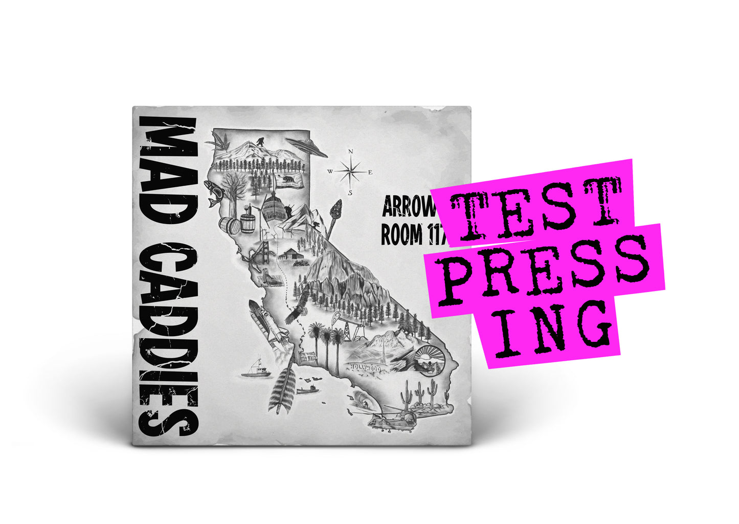 MAD CADDIES / Arrows Room 117 (Test Pressing)