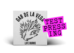 GAB DE LA VEGA / Life Burns (Test Pressing)