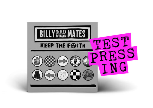 BILLY AND HIS IMAGINARY WIGAN MATES / Keep The Faith (Test Pressing) PRE-ORDER