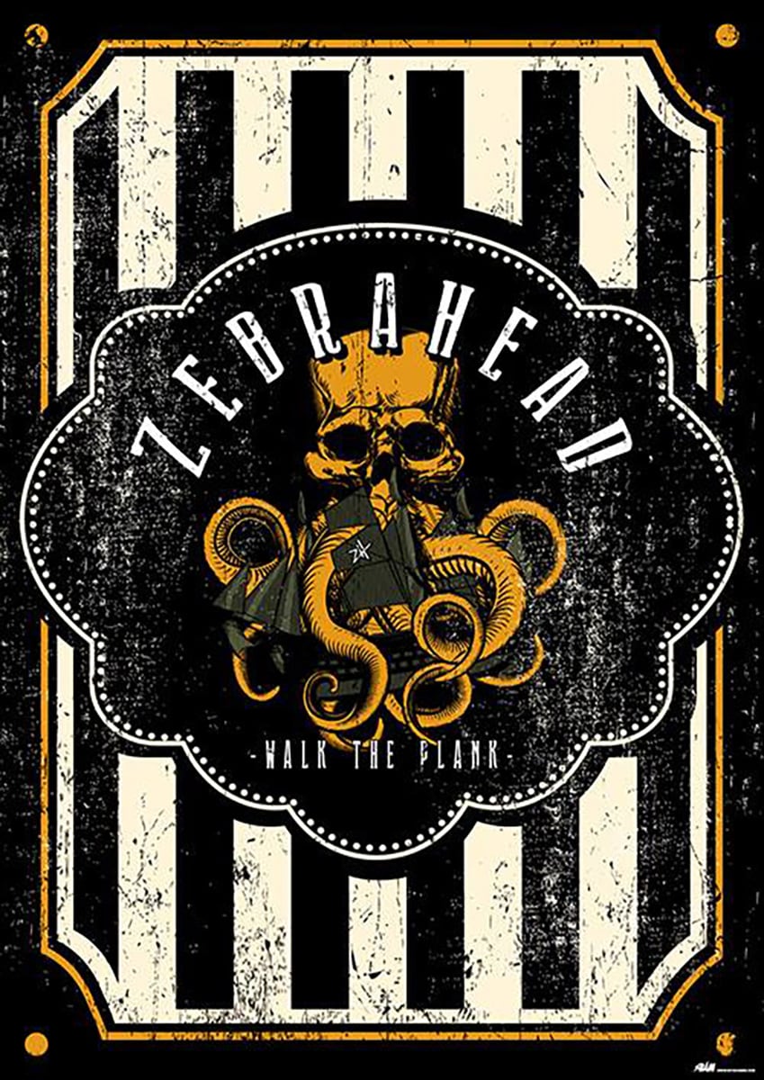 ZEBRAHEAD "Walk The Plank" Poster