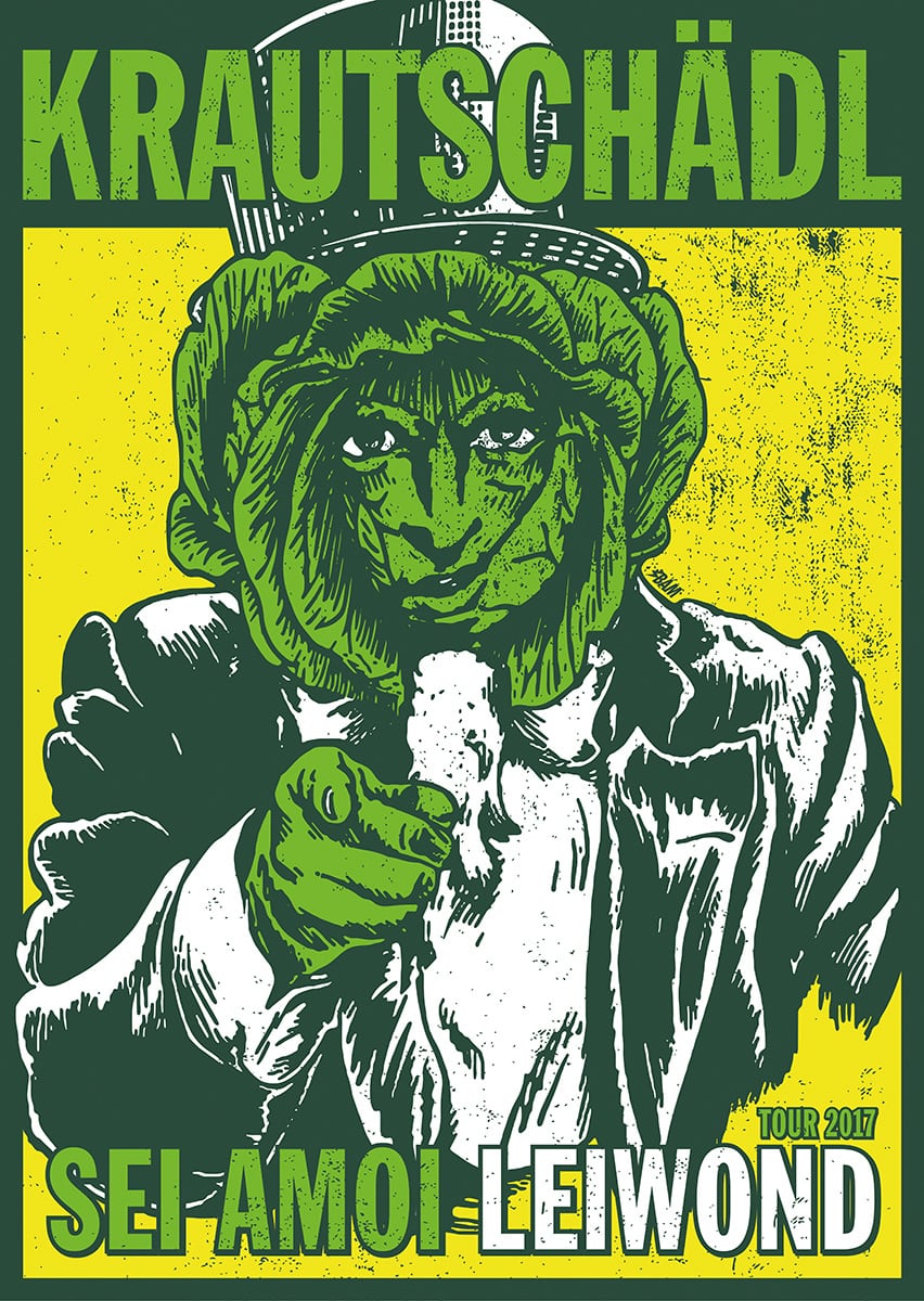 KRAUTSCHÄDL "Leiwond" Poster