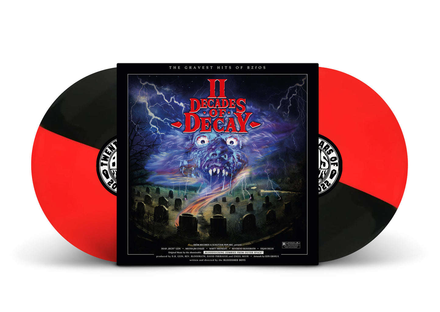 BLOODSUCKING ZOMBIES FROM OUTER SPACE / Two Decades Of Decay (Double LP)