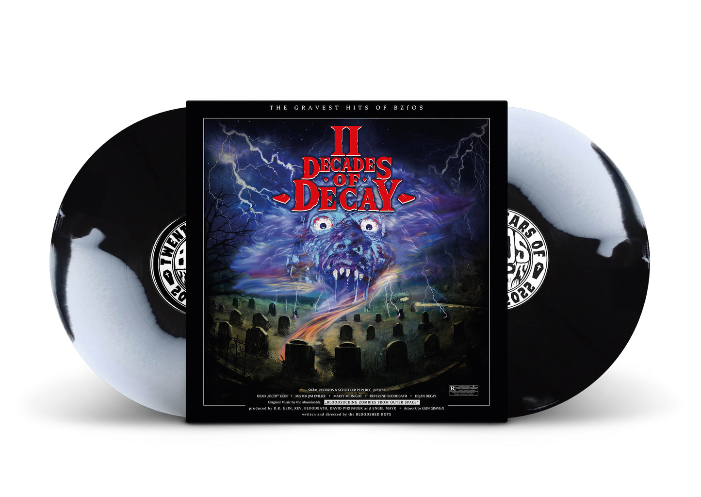 BLOODSUCKING ZOMBIES FROM OUTER SPACE / Two Decades Of Decay (Double LP)