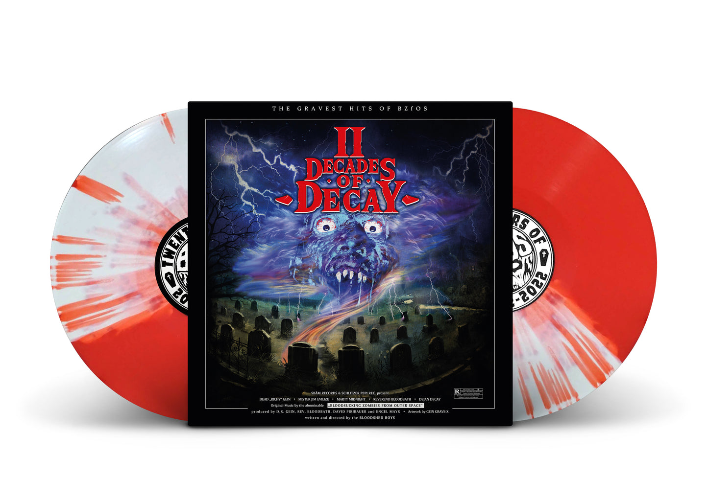 BLOODSUCKING ZOMBIES FROM OUTER SPACE / Two Decades Of Decay (Double LP)