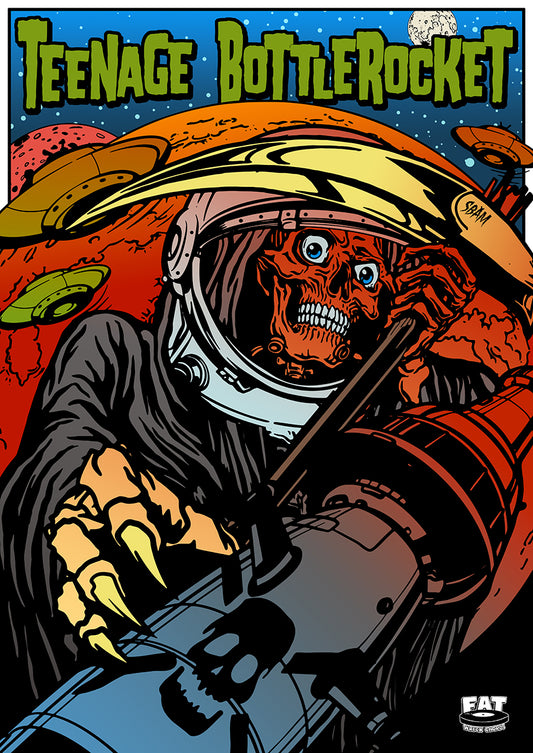 TEENAGE BOTTLEROCKET "Space" Poster