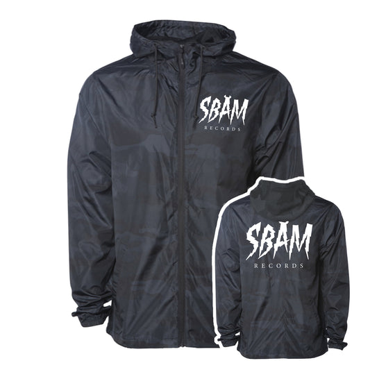 SBAM Records / Black Camo Windbreaker