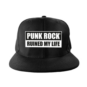 Punk Rock Ruined My Life / Cap (stitched)