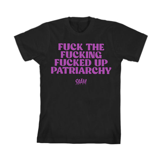 SBAM / Patriarchy Shirt black