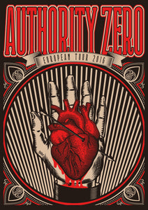 AUTHORITY ZERO "Heart" Poster