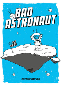 BAD ASTRONAUT "Australia" Poster