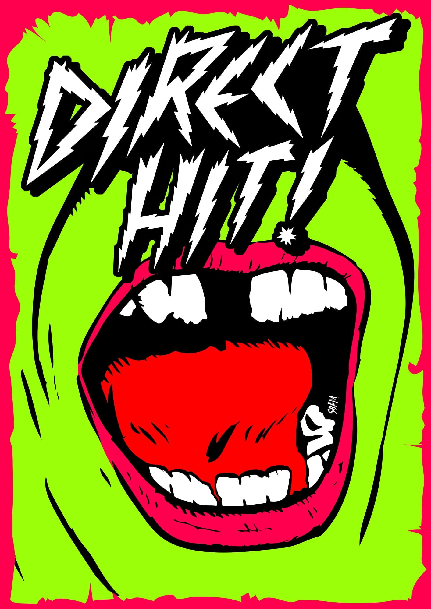 DIRECT HIT "Scream" Poster