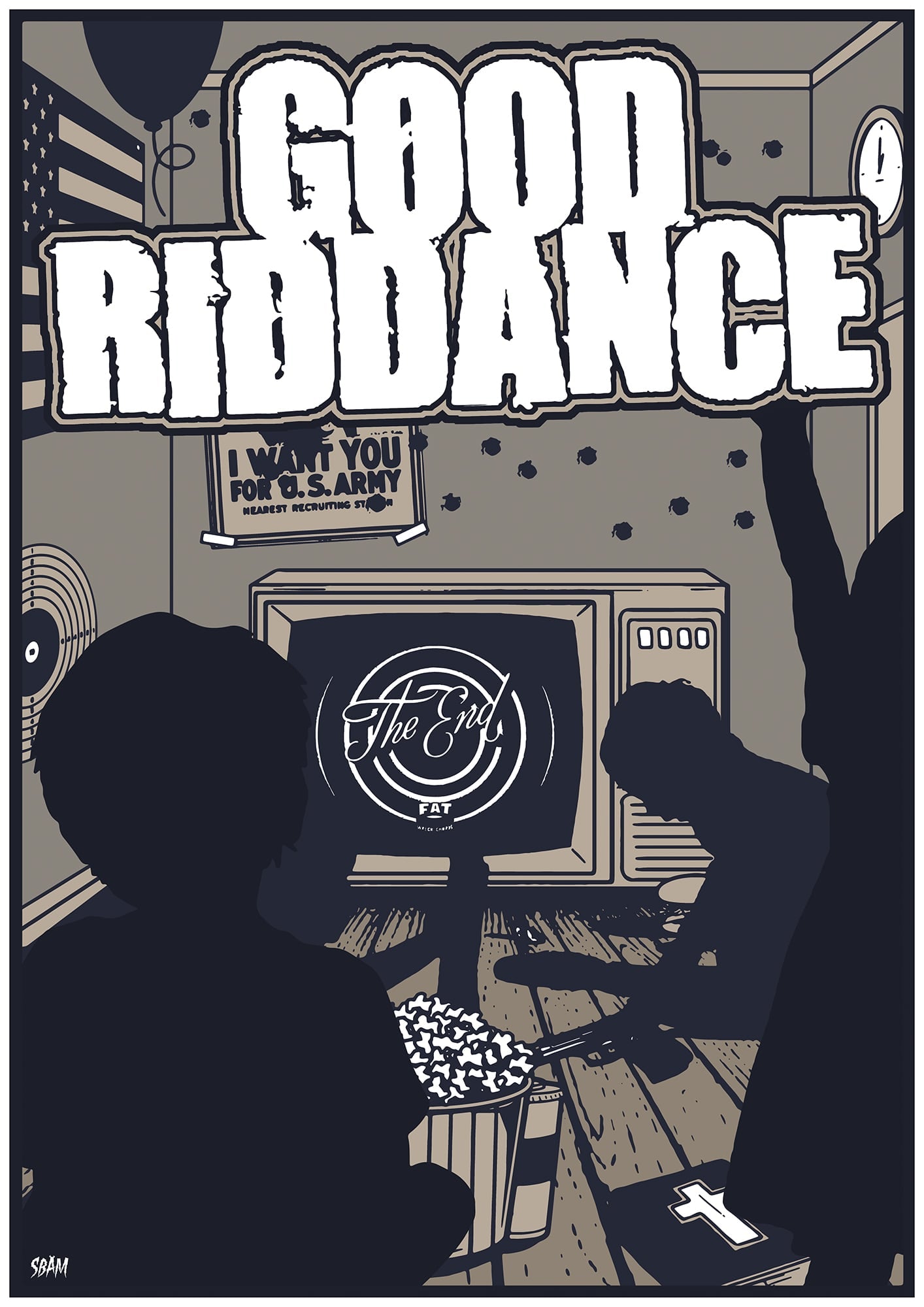 GOOD RIDDANCE "The End" Poster
